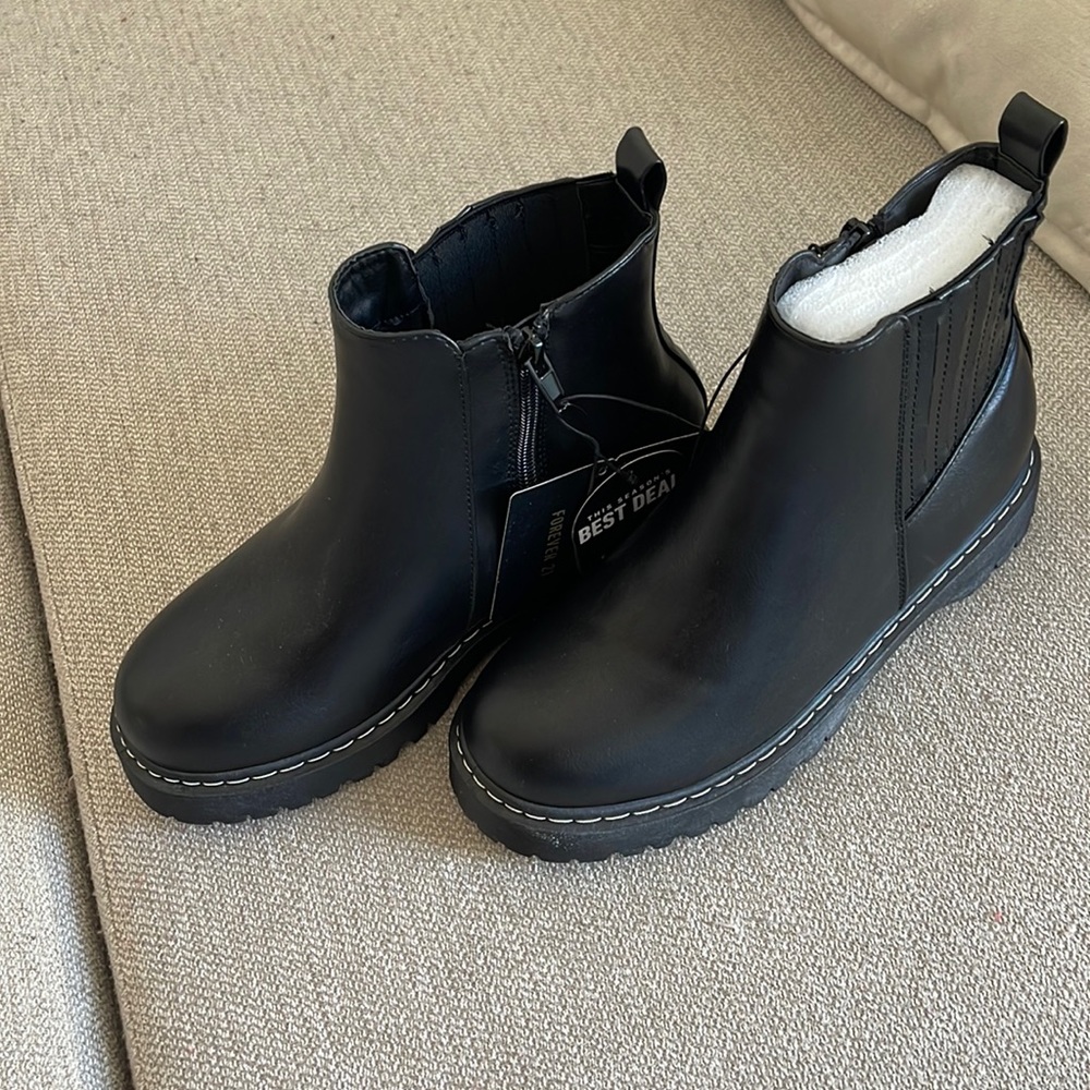Black boots